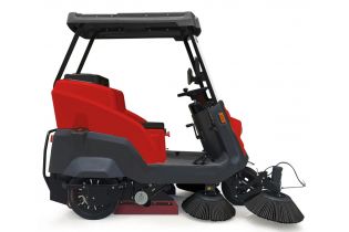 Подметальная машина VOSTOK С170 (акб Li-ion 48/80Ah) с сиденьем для оператора