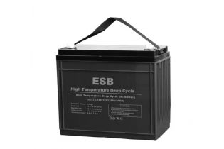 Тяговый аккумулятор ESB HTL12-135 (135Ач, 12В, Gel)