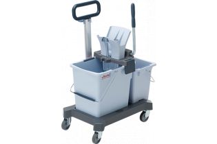 Тележка уборочная Vileda Professional УльтраСпид Про, 25л/10л, на платформе, с ручкой