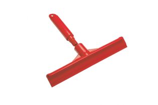 Сгон HACCPER сверхгигиеничный ручной однолезвенный с мини-рукояткой, 300 мм, красный
