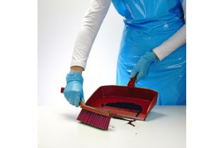 Совок ручной HACCPER усиленный, красный