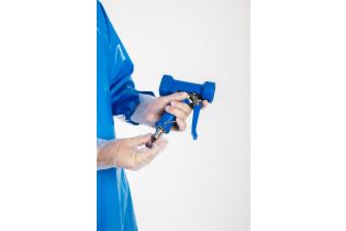 Пистолет HACCPER для подачи воды, синий