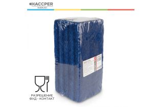 Абразивный лайнер HACCPER NoBrush L-liner, средней жесткости, синий, 250х120х23мм