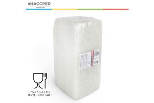 Абразивный лайнер HACCPER NoBrush L-liner, мягкий, белый, 250х120х23мм