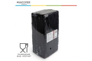 Абразивный лайнер HACCPER NoBrush L-liner, жесткий, черный, 250х120х23мм