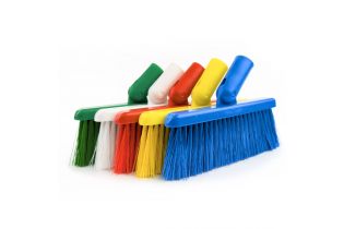 Щетка HACCPER Gamma мягкая, для подметания 200 мм, белая