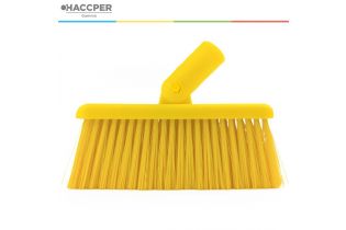 Щетка HACCPER Gamma мягкая, для подметания 200 мм, желтая