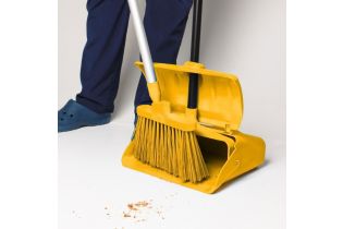 Метла HACCPER Gamma для подметания, средней жесткости, 270 мм, желтый