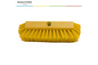 Щетка HACCPER разноуровневая, жесткая, 252 мм, желтая