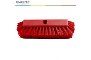 Щетка HACCPER разноуровневая, жесткая, 252 мм, красная