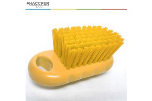 Щетка HACCPER для мытья разделочных досок, рабочих поверхностей, желтая