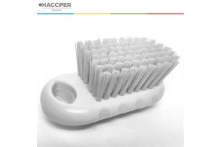 Щетка HACCPER для мытья разделочных досок, рабочих поверхностей, белая