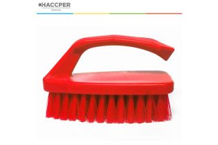 Щетка-утюжок HACCPER для мытья и оттирки, красная