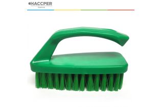 Щетка-утюжок HACCPER для мытья и оттирки, зеленая